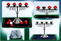 Preview: Billardball-Stativ – Modern Magic Studio GARD – seltenes Sammlerrequisit