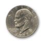 Preview: Eisenhower Dollar (Single Coin Ungimmicked) (Einzelmünze)