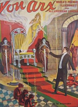 Poster/Plakat: von Arx (Thron) - Ein berühmter Illusionist