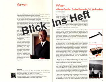 Preview: Persönlichkeiten in der Zauberkunst  Nr. 11 Werry