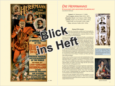 Persönlichkeiten in der Zauberkunst  Nr. 22 Die Herrmanns