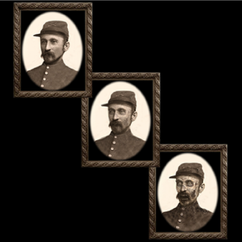 Geisterbild, groß - Verwandlungsportrait "Uncle Silas"  (Haunted Memories - Changing Portraits)