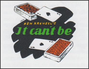 Ken Krenzel's It can't be - Neuauflage! Erstmals angeboten 1960