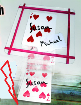 Preview: Kartendurchbruch - Original Werry  (Karten-Durchbruch - aus dem Jahre 1965 - NEU aufgelegt!)