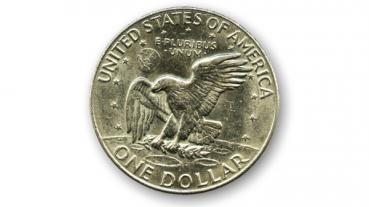 Eisenhower Dollar (Single Coin Ungimmicked) (Einzelmünze)