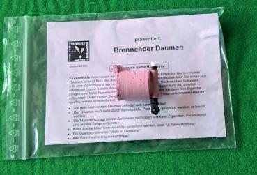 Preview: Brennender Daumen ... wozu noch ein Feuerzeug???