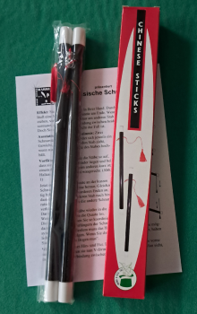 Preview: China Stäbe 26,5 cm / Chinesische Schnurstäbe /Chinese Sticks Die preiswerte Variante der Chinesischen Schnurstäbe!