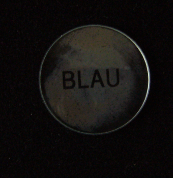 Preview: Hauchglas No. 8b - Rundglas 3,6 - BLAU-ROT