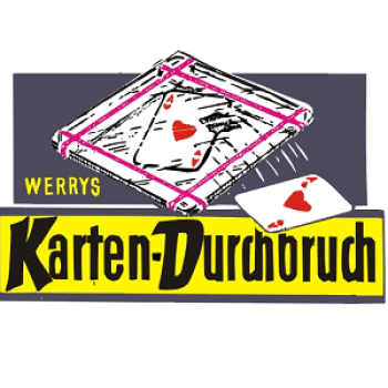 Kartendurchbruch - Original Werry  (Karten-Durchbruch - aus dem Jahre 1965 - NEU aufgelegt!)