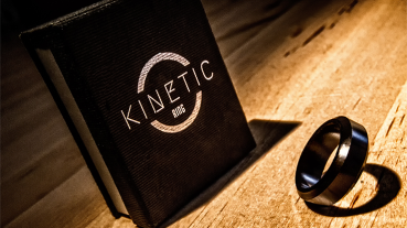 Kinetic PK Ring (Black) Beveled by Jim Trainer - Trick (different sizes)