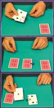 Ultimate/Profi 3-Card Monte - Michael Skinner/Alexander de Cova Kümmelblättchen (Kartensatz rot)