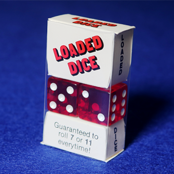 Loaded Dice (Acrylic, Red)