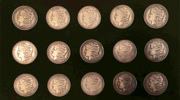 Preview: M-16 (Morgan) by Aleksandr Gold (Morgan Replica Coins, Money Magic, Coin Magic)