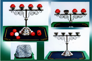 Billardball-Stativ – Modern Magic Studio GARD – seltenes Sammlerrequisit