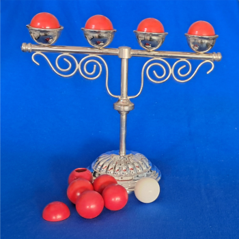 Preview: Billardball-Stativ – Modern Magic Studio GARD – seltenes Sammlerrequisit