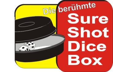Sure Shot Dice Box (Kunststoff-Version)