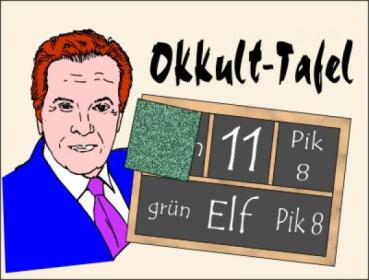 Okkult-Tafel (Occult Board, Epic Slate, Mental Epic)  Bühnenausführung