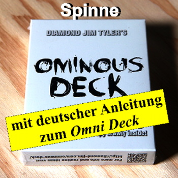 Ominous Deck (Spinne - Spider)  von Diamond Jim Tyler (Omni Deck)