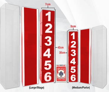 Preview: Smart Cubes ROT (Medium / Parlor) by Taiwan Ben (Dice Tower, Würfelturm, Kubusspiel) (englisch)