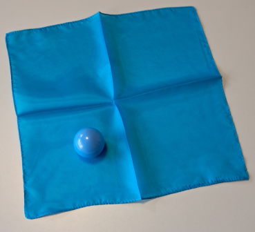 Tuchball (Tuch zu Ball ) - Ein Seidentuch verwandelt sich in einen Billardball...