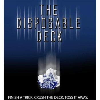 Disposable Deck 2.0 (red/blue) by David Regal - Trick