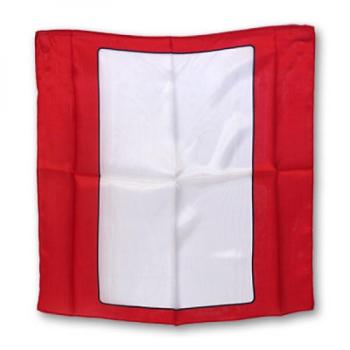 18" Blank Card Silk by Magic by Gosh - Trick (Kartentuch, Blanco, 45cm)