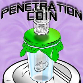 Penetration Coin nach einer Idee von Lubor Fiedler
