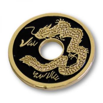 Preview: Chinese Coin (black - Half Dollar Size) by Royal Magic