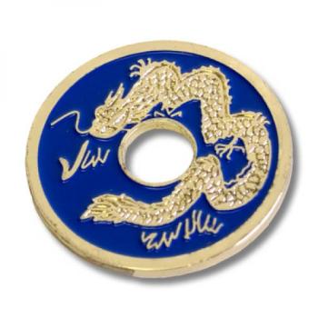 Preview: Chinese Coin (Blue - Half Dollar Size) by Royal Magic