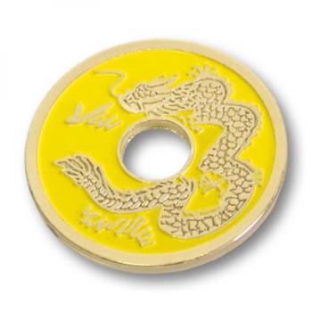 Preview: Chinese Coin (Yellow - Half Dollar Size) by Royal Magic