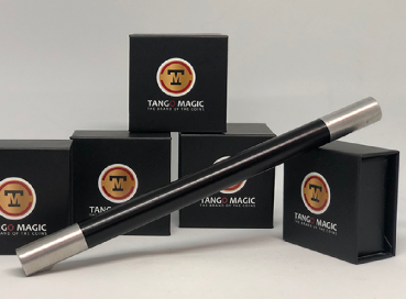 Mini Magic Wand in Black (with silver tips) by Tango