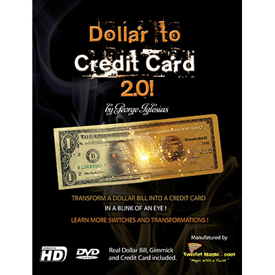 Magic Center Harri Online Dollar Zu Kreditkarte Dollar To Credit Card 2 0 With Dvd By Twister Magic Trick