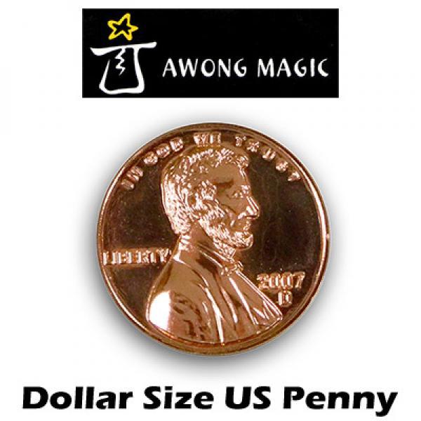 US Penny in Dollargröße
