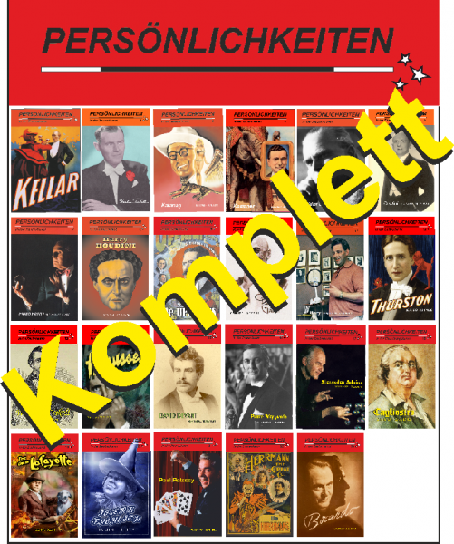 Persönlichkeiten No. 1 bis 23 komplett
