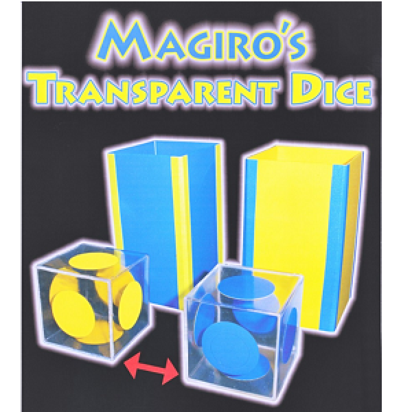 Magic Center Harri Online Transparent Dice Magiro Durchsichtige Wurfel Durchsichtiger Wurfel