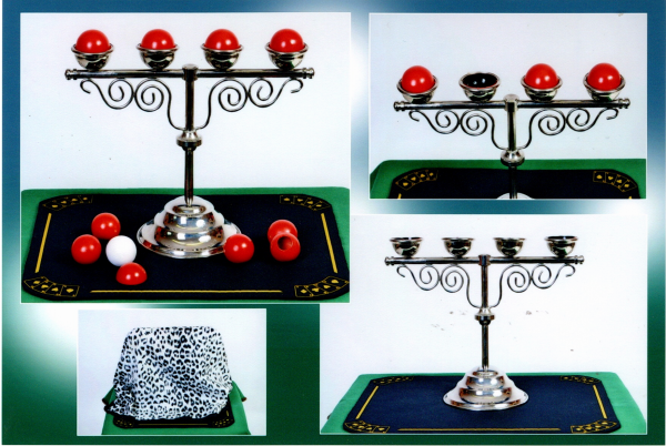 Billardball-Stativ – Modern Magic Studio GARD – seltenes Sammlerrequisit