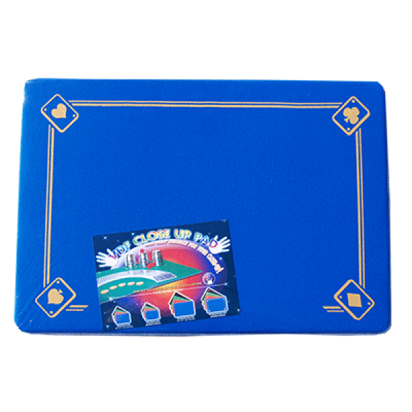 Vorführunterlage - Close-up Mat, VDF, groß, Vier Asse, blau