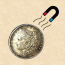 Steel Morgan Dollar Replica (1 coin)  by Shawn Magic
