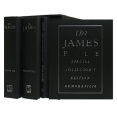 The James File (Steward James) DeLuxe Sammler-Edition von Allan Slaight (3 Bücher)