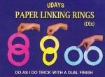 Linking Paper Rings (Deluxe)by Uday - Trick (3 Ringversionen!)